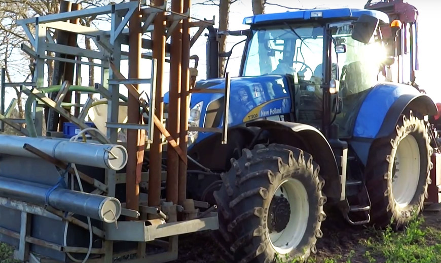 Tracteur commandé à distance